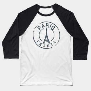 I Love Paris Baseball T-Shirt